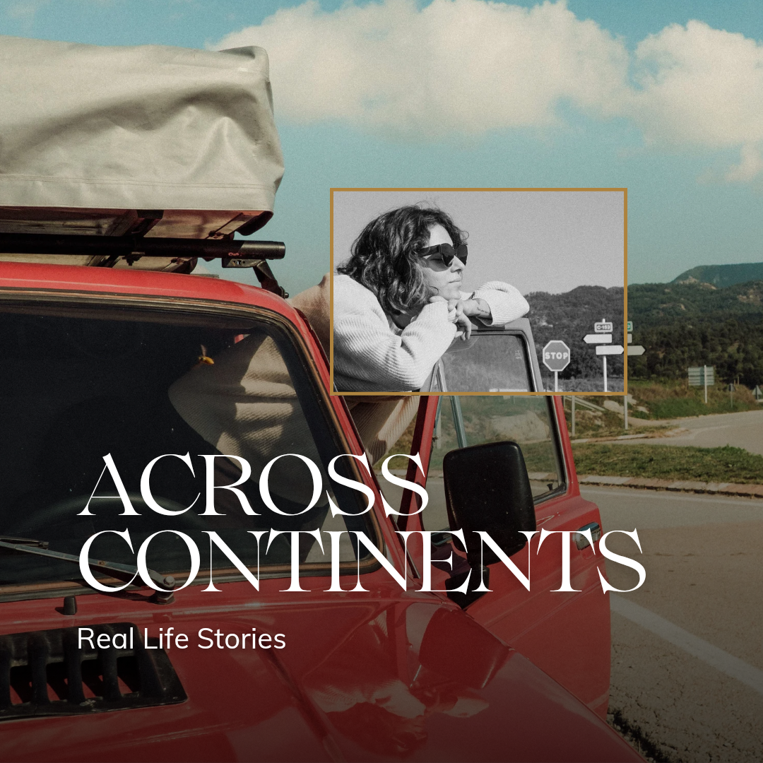 A YouTube documentary niche cover photo with a close up photo of a young lady in a car